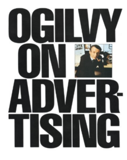 Ogilvy On Advertising Book Cover