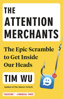 The Attention Merchants Book Cover